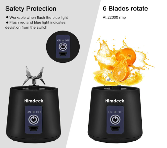 Portable Blender Electric Fruit Mixer Machine