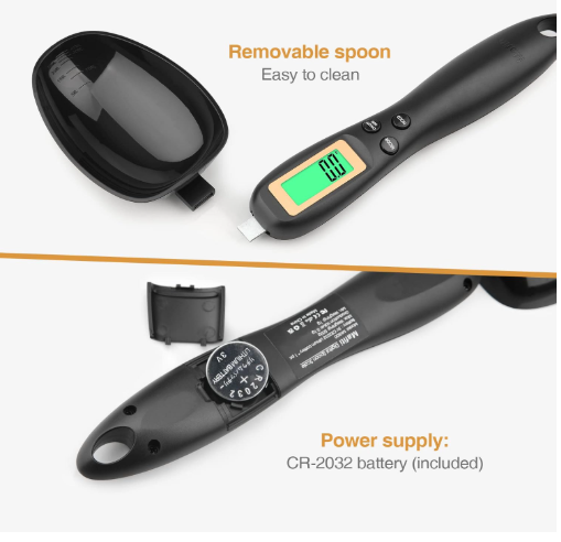 Digital Measuring Spoon, Weighing Spoon Scale 500g / 0.1g