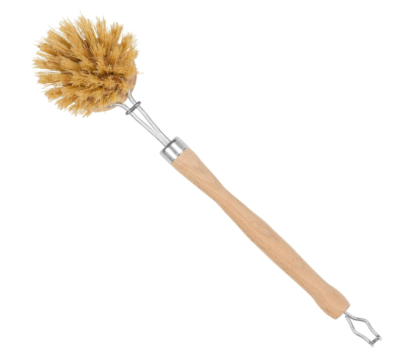 Tala Wooden dish brush with Natural Fibres