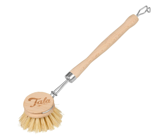 Tala Wooden dish brush with Natural Fibres