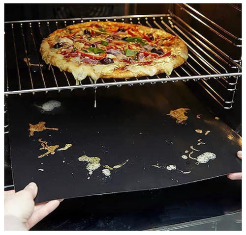 2 Pack of Heavy Duty Non-Stick Oven Liners: BPA and PFOA Free