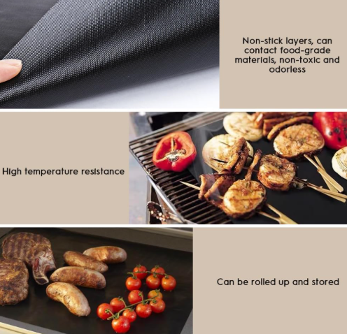 2 Pack of Heavy Duty Non-Stick Oven Liners: BPA and PFOA Free