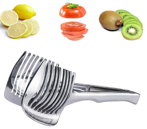 Stainless Steel Tomato & Lemon Slicer Holder
