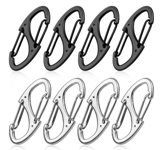 8Pcs Zipper Clip Anti Theft Deterrent