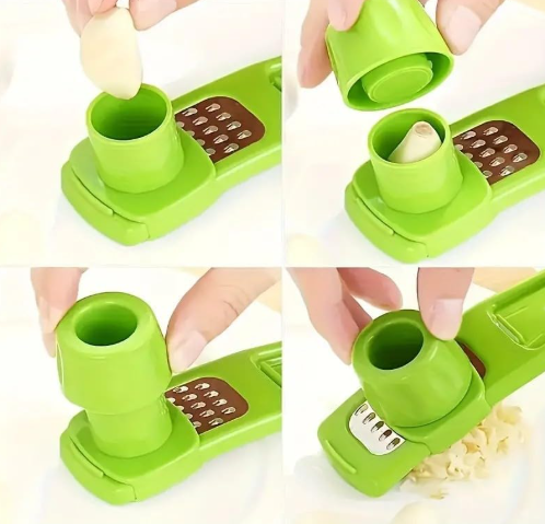 1pc Multifunctional Garlic Masher & Grinder