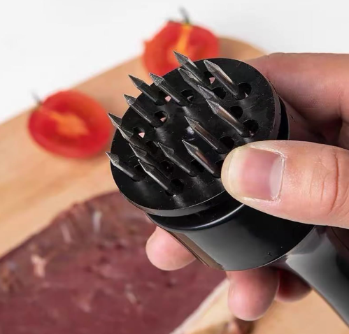 Meat Tenderizer with Stainless Steel Ultra Sharp Needle Blades